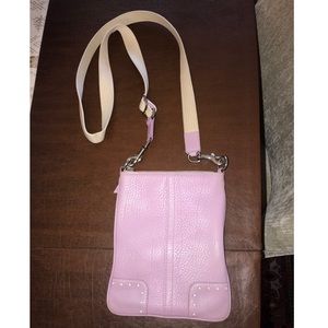 COACH Leather Cross Body (lilac)- great condition